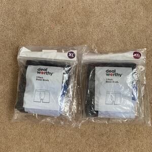 Deal Worthy Men’s Boxer Brief 2 Packs for $13 NWT Sizes available XL & XXL